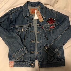 Levi’s San Francisco 49ers denim jacket